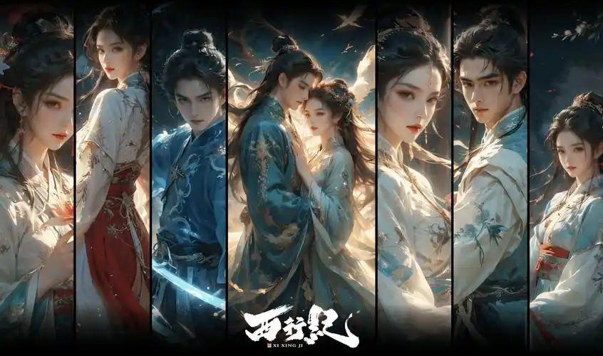 涵漾影视标本册封面轮播图，深海底纹上压着薄荷绿标签